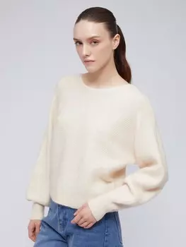 Вязаный джемпер фасона "летучая мышь"