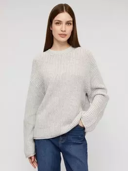 Вязаный джемпер оверсайз из акрила