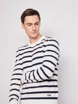 Вязаный джемпер в полоску