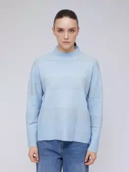 Вязаный свитер в полоску с пайетками и блёстками