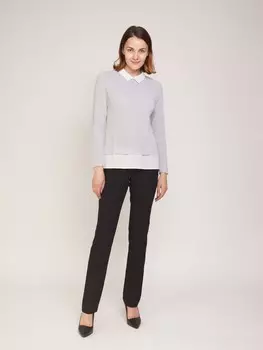 Вязаный трикотаж комбинированный