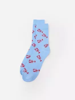 Высокие носки с рисунком
