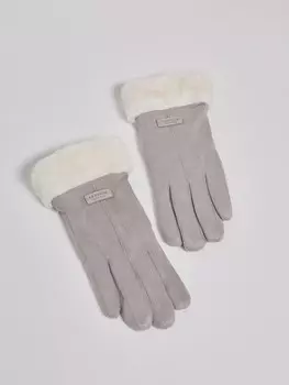 Замшевые перчатки с функцией Touch Screen