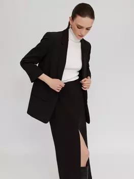 Жакет без застёжки с укороченным рукавом