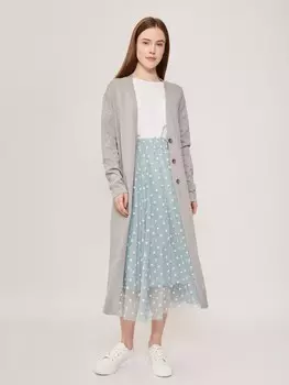 Жакет трикотажный с длинными рукавами