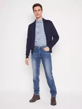 Жакет трикотажный с длинными рукавами