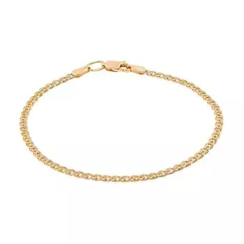 Браслет нонна из красного золота 375 пробы, размер 18