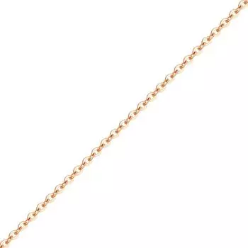 Браслет якорь из красного золота 375 пробы, размер 18