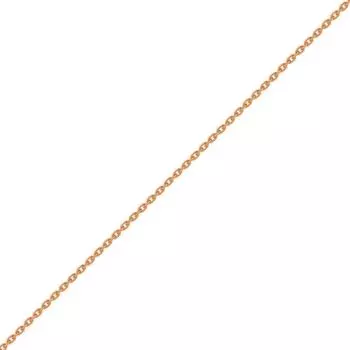 Цепь якорь из красного золота 585 пробы, размер 40
