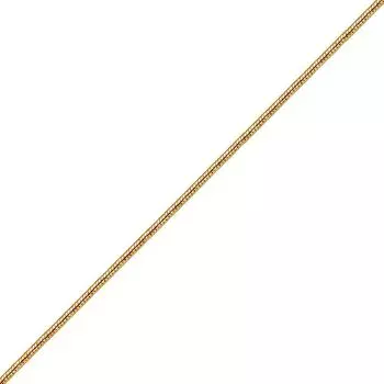 Цепь тондо из красного золота 585 пробы, размер 40