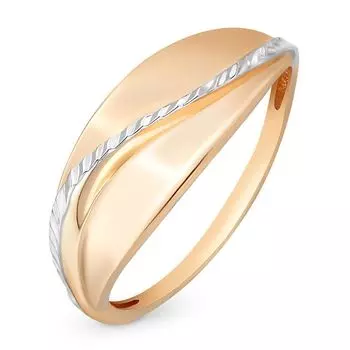 Кольцо из красного золота 585 пробы, размер 18.5