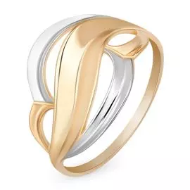 Кольцо из красного золота 585 пробы, размер 18.5