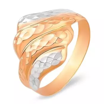 Кольцо из красного золота 585 пробы, размер 20.5