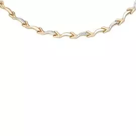 Колье ролекс из красного золота 585 пробы, размер 55