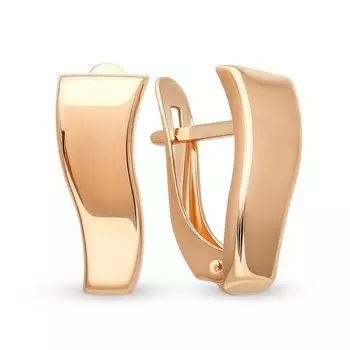 Серьги из красного золота 375 пробы