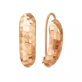 Серьги из красного золота 585 пробы