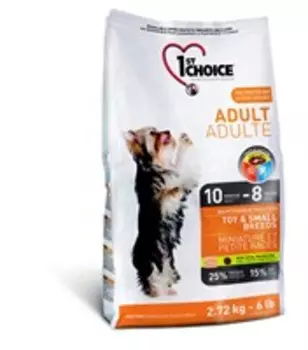 1st Choice Adult Toy&Small Breeds / Сухой корм Фёст Чойс для собак Миниатюрных и Мелких пород Курица