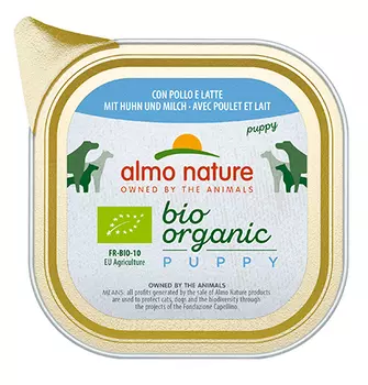 Almo Nature Puppy Daily Menu Bio Pate / Паштет Алмо Натюр для Щенков Био-меню (цена за упаковку)