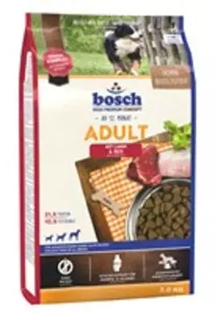 Bosch Adult Lamb &amp; Rice / Сухой корм Бош Эдалт для собак Ягненок с Рисом