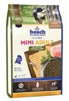 Bosch Adult Mini Geflugel &amp; Hirse / Сухой корм Бош Эдалт Мини для собак Мелких пород Птица и Просо
