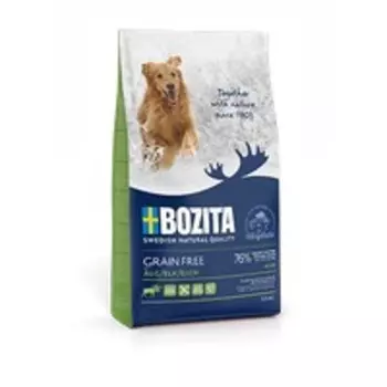 Bozita Grain free Elk / Сухой Беззерновой корм Бозита для взрослых собак с нормальным уровнем активности с мясом Лося