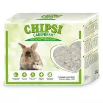 Chipsi Carefresh Pure White / Бумажный наполнитель-подстилка Чипси Кэафреш для мелких домашних животных и птиц Белый