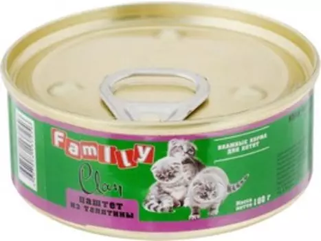 Clan Family / Консервы Клан для Котят паштет из Телятины (цена за упаковку)