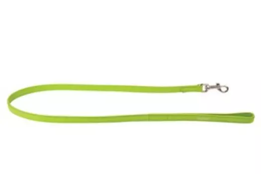 CoLLaR Glamour / Поводок Колар Кожаный Двойной Прошитый без украшений 122см х 12мм