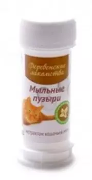 Деревенские лакомства / Мыльные пузыри с Экстрактом Кошачьей мяты