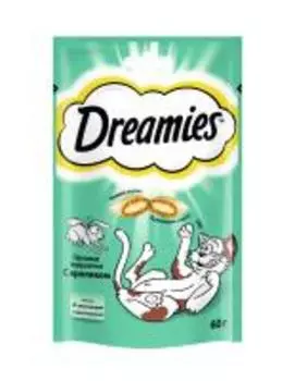 Dreamies / Лакомство Дримис для кошек Подушечки с Кроликом