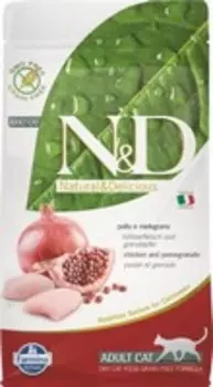 Farmina N&D Prime Line Adult Chicken & Pomegranate / Сухой Беззерновой корм Фармина для взрослых кошек Курица с Гранатом
