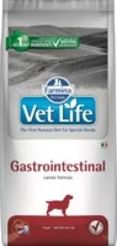 Farmina Vet Life GastroIntestinal / Лечебный корм Фармина для собак при Нарушениях работы ЖКТ