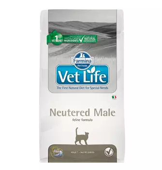 Farmina Vet Life Neutered Male / Лечебный корм Фармина для Кастрированных котов