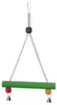 ferplast PA 4098 / Игрушка Ферпласт для птиц Качели с колокольчиком на цепочке