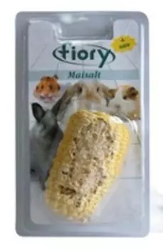 Fiory Maisalt / Био-камень Фиори для грызунов с Солью в форме Кукурузы