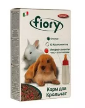 Fiory Puppypellet / Корм Фиори для Крольчат Гранулированный