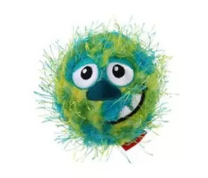 GiGwi Dog Crazy Ball / Игрушка Гигви для собак Мяч теннисный с пищалкой Зеленый