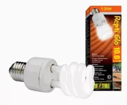 Hagen Reptile UVB150 former UVB10.0 Compact / Лампа Хаген для пустынного террариума