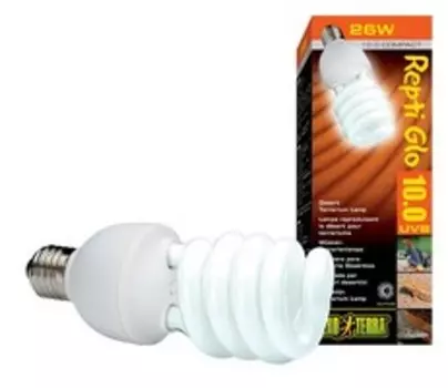 Hagen Reptile UVB150 former UVB10.0 Compact / Лампа Хаген для пустынного террариума