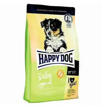 Happy Dog Baby Lamb &amp; Reis / Сухой корм Хэппи Дог для Щенков в возрасте с 1 по 6 месяц Ягненок с Рисом