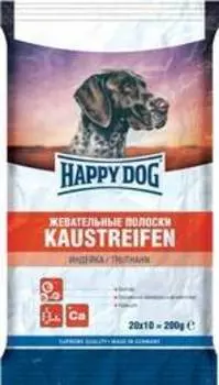 Happy Dog Kaustreifen / Лакомство для собак Жевательные Полоски Индейка