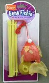 Hartz Gone Fishihig / Игрушка Хартц для кошек "Дразнилка удочка Cкладная"