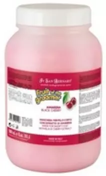 Iv San Bernard Fruit of the Groomer Black Cherry Mask Short coat / Маска Ив Сан Бернард для Короткой шерсти с Протеинами шелка Восстанавливающая