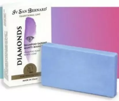 Iv San Bernard Traditional Line Dianonds Shampoo-sapone / Шампунь-мыло Ив Сан Бернард Отбеливание и восстановление яркости окраса