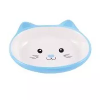 Mr.Kranch / Миска керамическая для кошек Мордочка кошки 160 мл