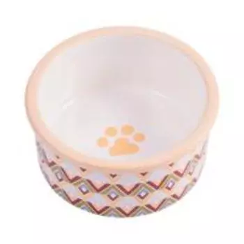 Mr.Kranch / Миска керамическая для собак с Орнаментом