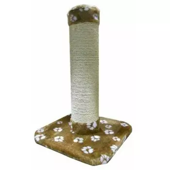 Когтеточка Столбик на подставке Сизаль