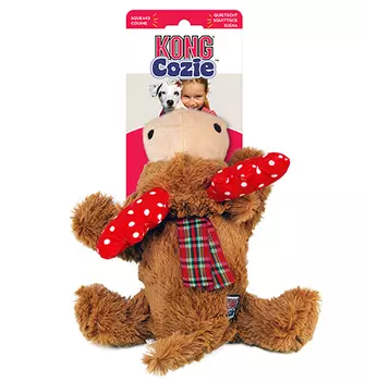 Kong Holiday Cozie / Игрушка Конг для собак Олень