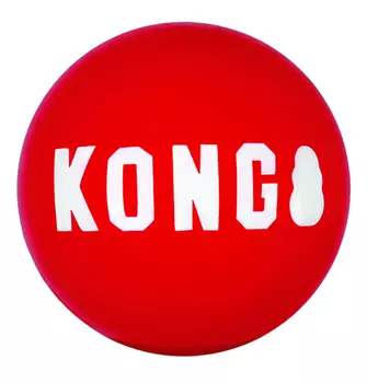Kong Signature Medium / Игрушка Конг для собак Мячик