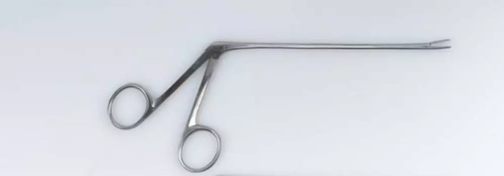 Kruuse щипцы ушные полипные, 14 см